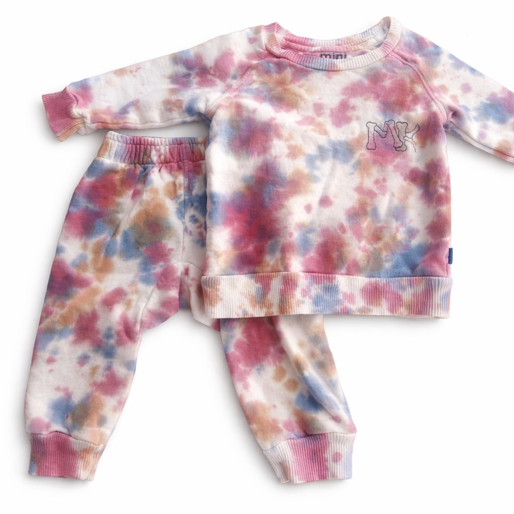 Mini Munster Tie-Dye Sweatshirt 6–12M | 100% Cotton
